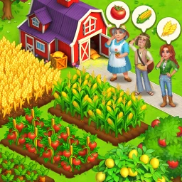 Farm Town: Merge Cozy Village simgesi
