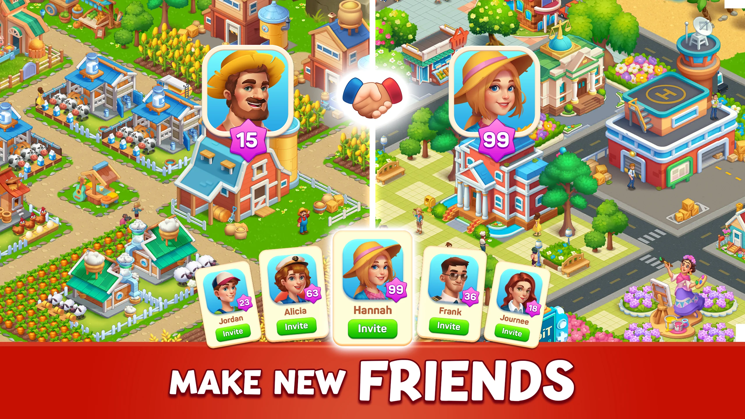 Farm City: Farming & Building screenshot